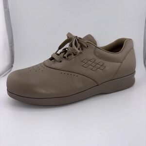 SAS Free Time Shoes Womens Size 8 Brown Leather Comfort Walking Sneakers USA